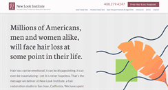 Desktop Screenshot of newlookinstitute.com